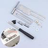 Industrial Sewing Machine Zigzag Foot Three Needle Five Thread Adjustable Edge Guide Designed for Heavy Duty Garment Production