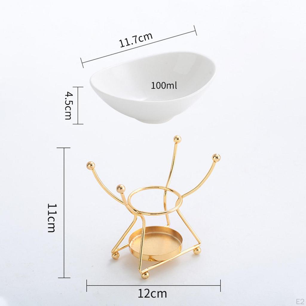 Ätherischer Öl-Brenner Wachsschmelz-Räuchergefäß Heimdekoration Nordischer Stil Duftwärmer Aroma