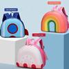Cute Kids Backpack Rainbow Space Pattern Toddler School Bag Lightweight Waterproof Rucksack For Kindergarten Outdoor Travel