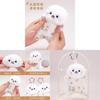 Plush Seal Keychain With Soft Polyester Fill For Stress Relief And Bag Decoration