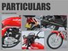 Jinlida GS125 Retro Motorcycle Alloy Model with Shock Absorption.
