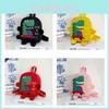 Car Dinosaur Pattern Shoulder Bag Kids Snack Backpack Outdoor School Bags Gift