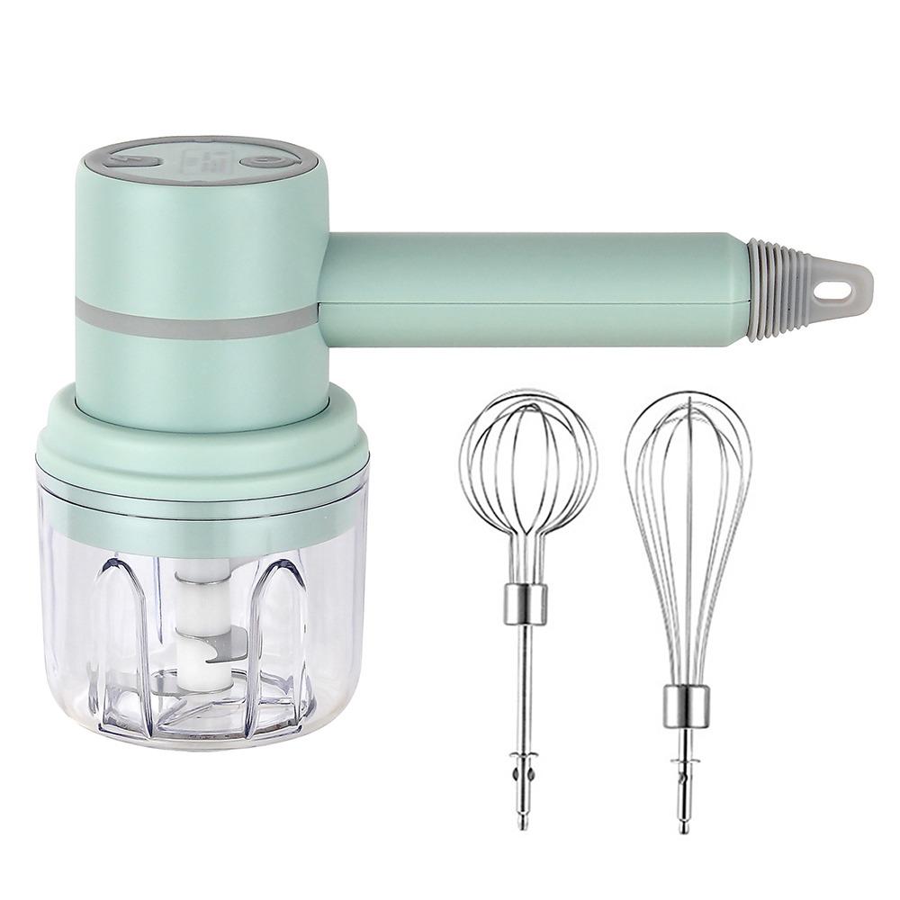3 Speeds Electric Hand Blender High Power Portable Egg Beater Baking Mixer  Household Baking