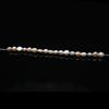 1String, Artificial Pearl Beads 9-10mm, Fashion Handmade Two-sided Light Straight Hole Beads for Jewelry Making DIY Necklace Bracelet Accessories 18cm