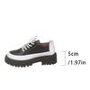 Plus Size Shoes for Women 35-43 Autumn Fashion Lace Up Round Toe Platform Wedges Comfortable Non-slip Flats Zapatos De Mujer