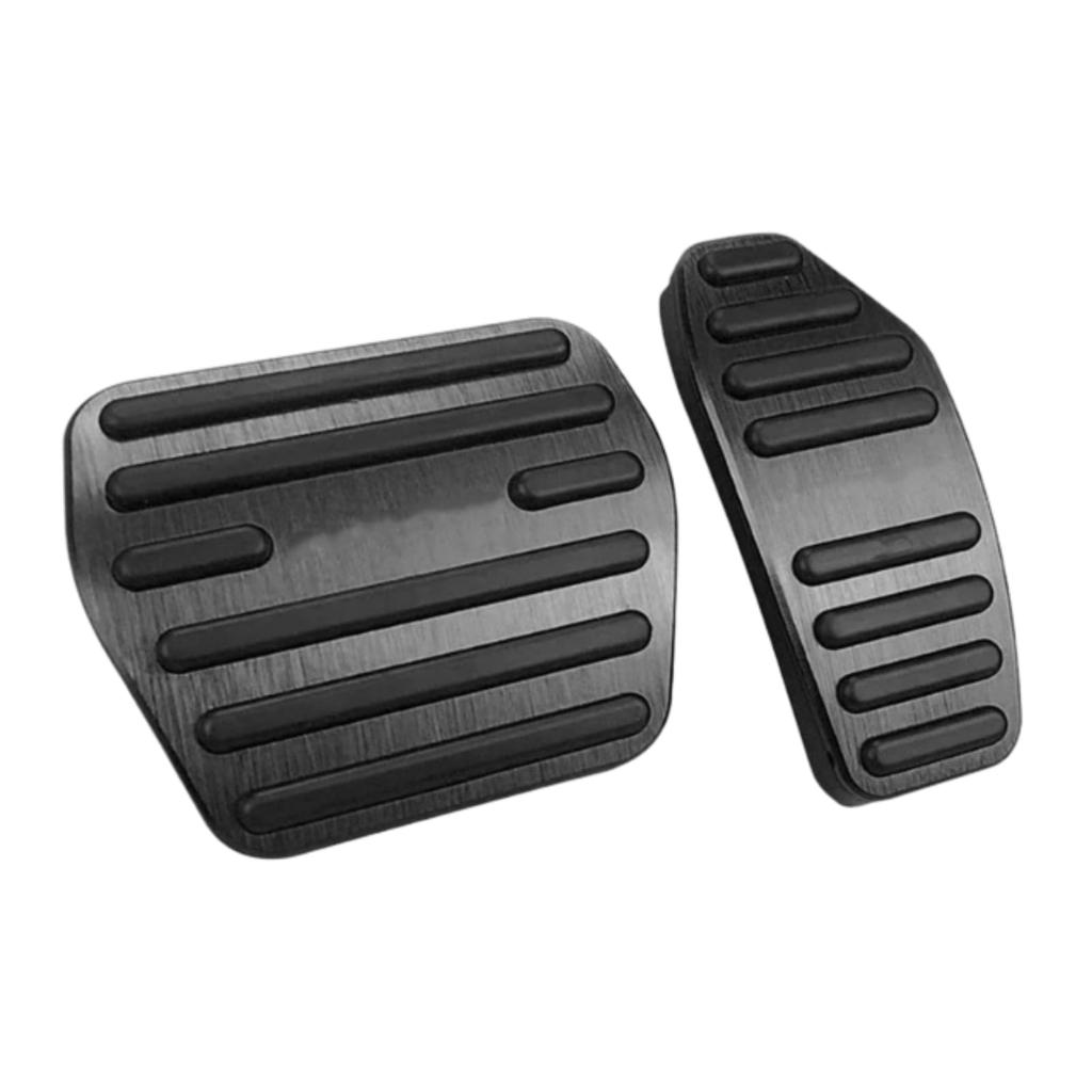 Uccellino B3 Series Pedal Cover, Brake Cover, Axle Cover, Tool Free, 2-Piece Set (Black)
