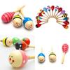 Wooden Shaker Rattle Musical Instrument For Baby Sensory Development And Playtime