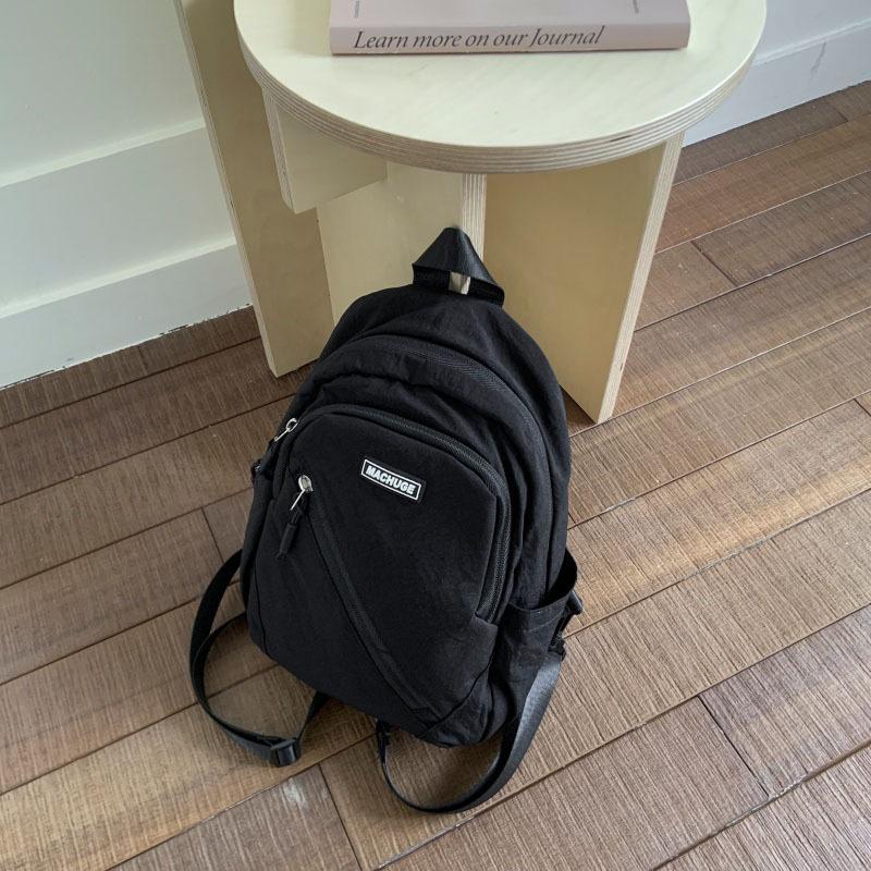 Simple casual double shoulder breast bag women's fashion sports single shoulder crossbody small backpack versatile large capacity men's bag
