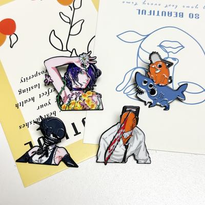 Anime Character Enamel Brooch Badge for Women and Men, Cartoon Decorative Pin, Punk Accessory, Gift for Friends
