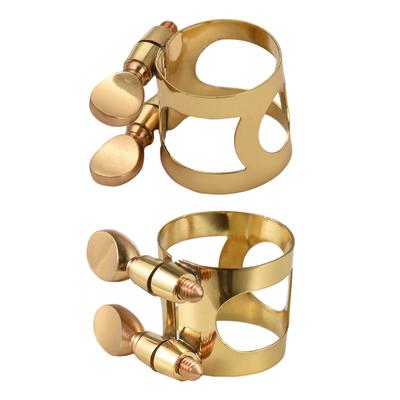 Legătură Saxofon Alto Legătură Alamă Fixare Legătură Reglabilă Șurub Dublu Clip Legătură Piesa Bucală Saxofon Alto Accesorii