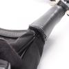 Used PRADA Shoulder Bag Nylon leather Black Used Women