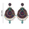 YouBella Jewellery Böhmische mehrfarbige Ohrringe für Mädchen und Frauen