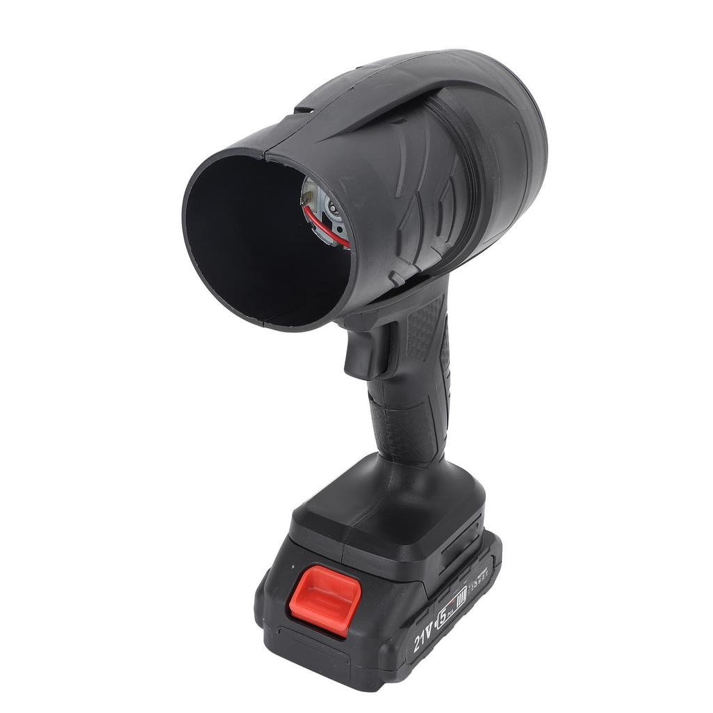 Elektrischer Luftstaubwedel Akku-Handstaubsauger Turbogebläse mit 21V Li-Ionen-Akku zur Reinigung der Terrasse, zum Wegblasen von Blättern