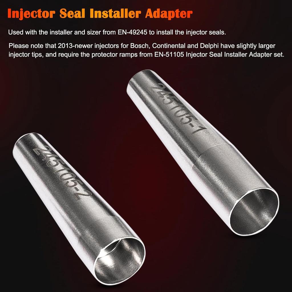 GM245 Fuel Injector Seals Tools Set Perfectly Compatible With GM Subaru Engines, Replaces For #EN-49245, EN-51105 And #18683AA000
