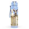 1PC Farm Goat Sheep Wooden Fence Scene Print 750ml Color Plastic Sports Water Bottle Leakproof Flip Straw Lid Suitable for Sports Office Home Use