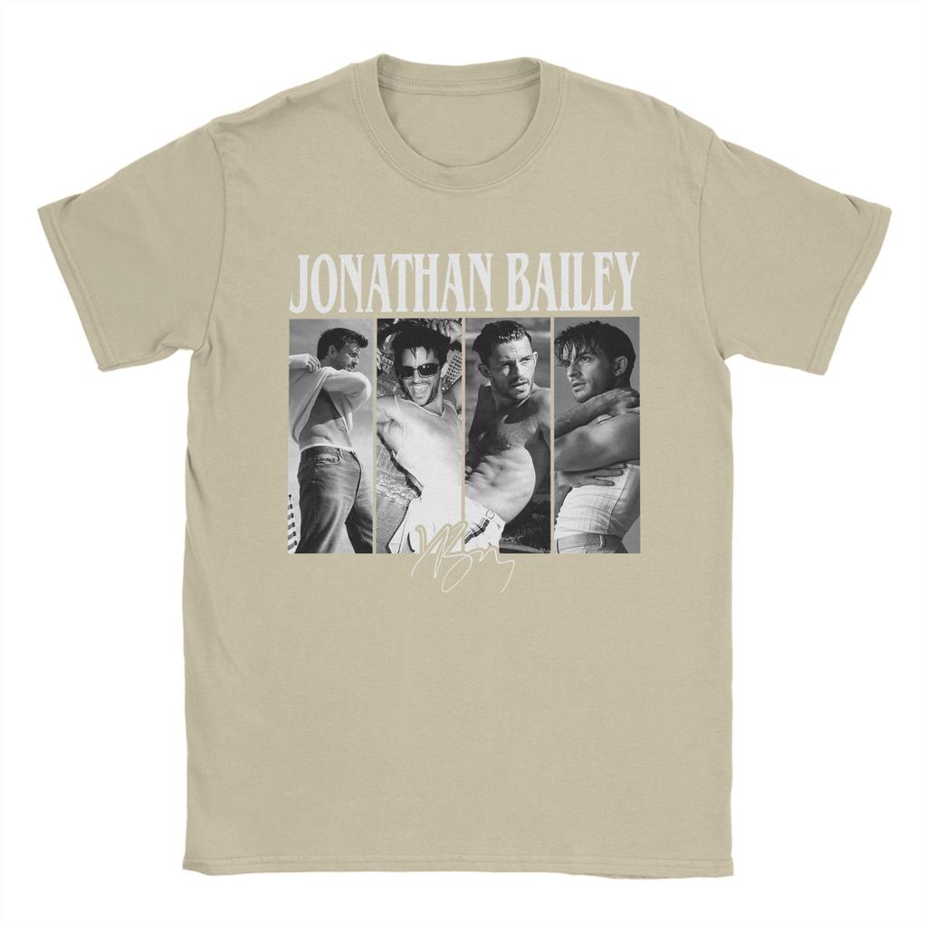 Unisex s TShirts Jonathan Bailey Fashion Cotton Tee Shirt Short Sleeve  T Shirt Round Collar Clothing Birthday Gift
