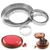 5/6/7/8/9/10CM Stainless Steel Circle Mould Tarte Ring Cake Mold Baking French Dessert Fruit Pie Tatin Bakeware Tool