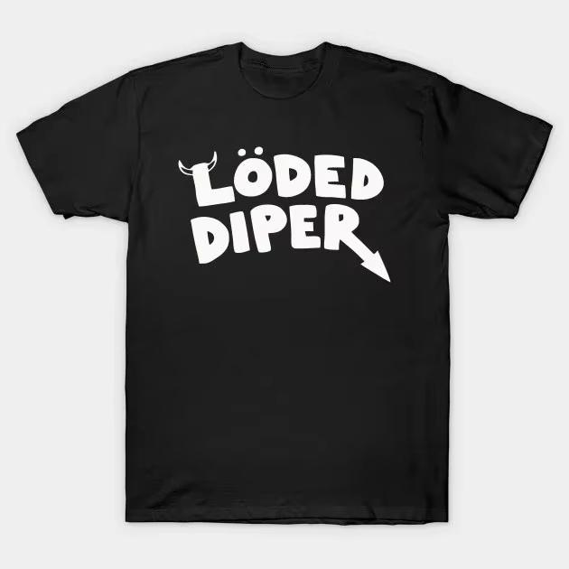 Funny Clothes LODED DIPER DIARY OF A WIMP KID Printed Tshirt Tops Women Summer Comfortable Tops aesthetic clothes kpop