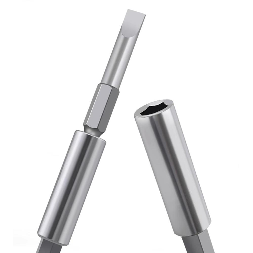 60/100/150mm Hexagonal Shank Extension Connecting Rod 1/4 Quick Change Hexagonal Shank Extension Rod Screwdriver Joint Tool Set