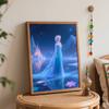 Disney Ice Queen Oil Painting Hand Painting Coloring Painting Handmade Diy Home Decoration Gift