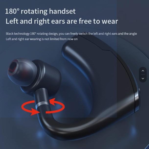 V9 Business Over-Ear Kabellose Bluetooth Kopfhörer mit LED-Anzeige und langer Akkulaufzeit für Outdoor-Sport