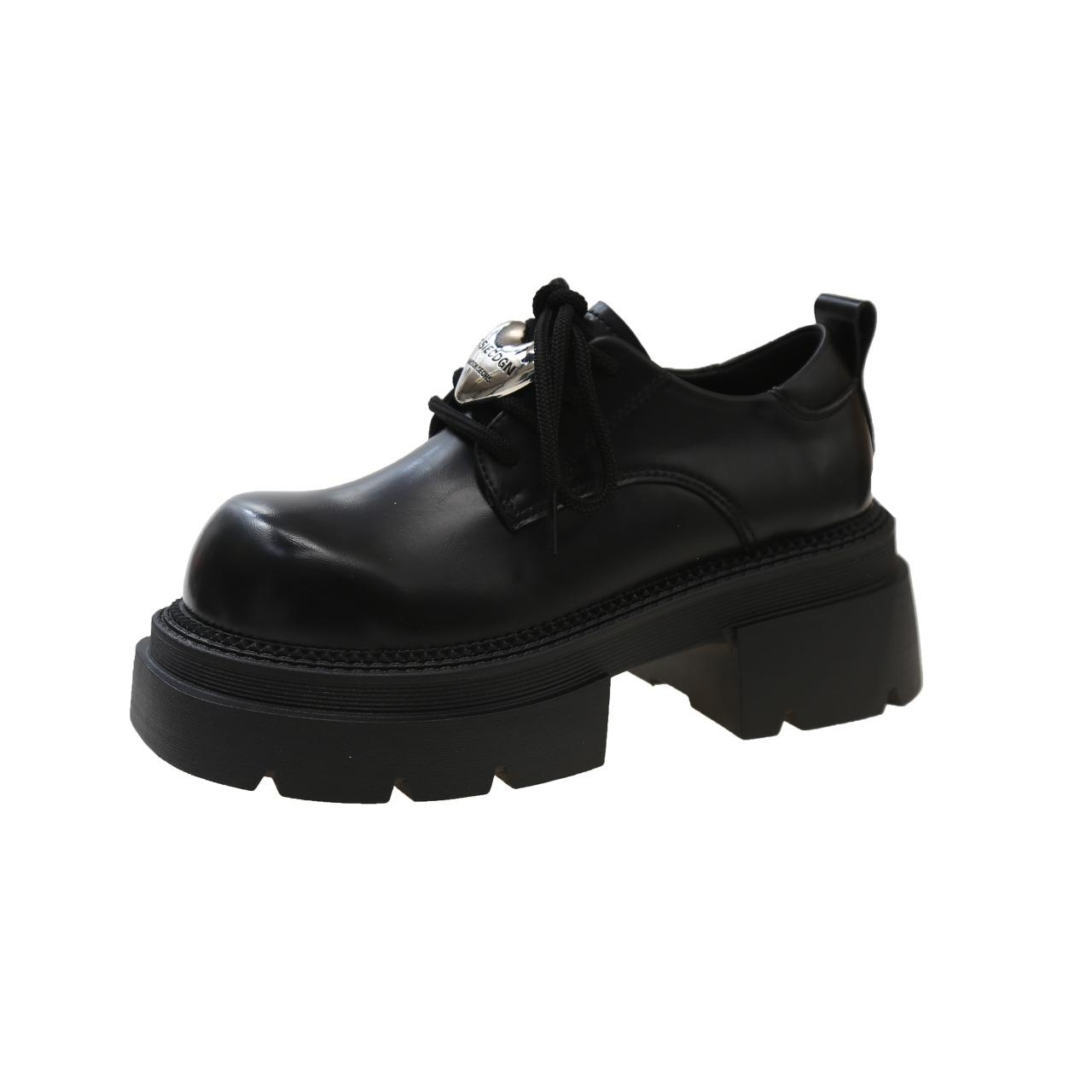 

Small man heightens platform casual single shoes women s 2025 new retro boots are thin and can be split knight boots 40