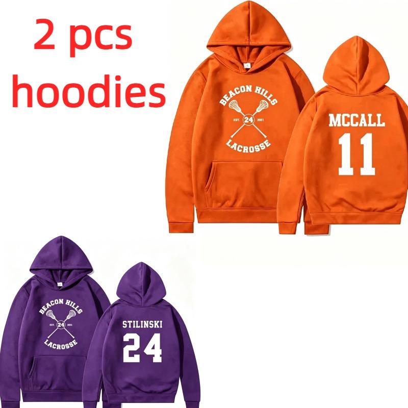 Street Numbers 14 11 Print Hoodie Men Women Fashion Pullover Long Sleeves Loose Casual Vintage Oversized Comfort Sweatshirts