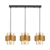 Lampa wisząca Vinoti PND-22132-3S-GD-AMB Italux