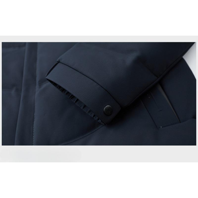 Thickened and Velvet Extreme Cold Warm Down Jacket Men's Short Winter New Men's Duck Down Jacket