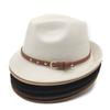 Vintage Suede Felt Hat With Knot And Embroidery For Men Women