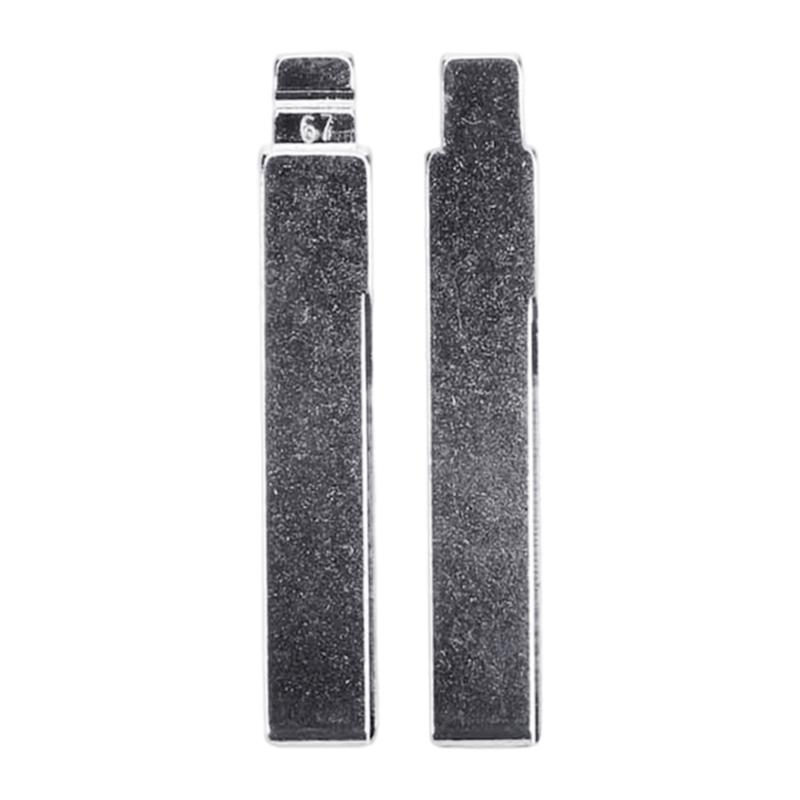 10pcs Replacement HU92 Car Flip Remote Keys Blade #67 Metal Key Blank for E63 E83 Stable Performances Easy Installation