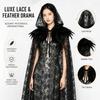 Vintage Overcoats with Oversized Hood Vintage Hooded Cape New Design Cosplay Costume
