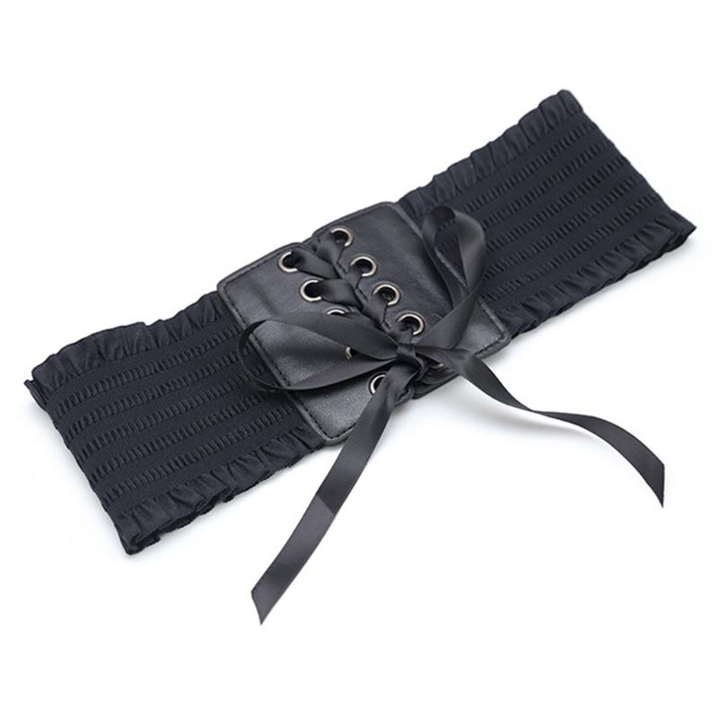 Women Girls Vintage Style Costume Waist Belt Body Shaper Steampunk Sexy Waist Bands Waist Decoration Daily Accessory