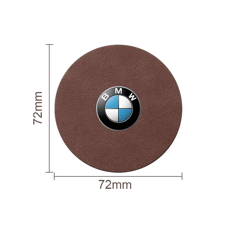 Car Anti Slip Insert Cup Coasters Car Accessories For BMW M Performance M5 320 325 E28 E30 E34 E36 E39 E46 X5 X6 F01 Z4