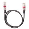 Durable Balanced Microphone Cable 3Pin XLR Male to Female Microphone Speaker Cable Anti-Tangling Audio Cord Replacement
