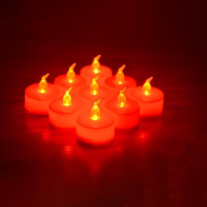 Timeless 24pcs Flameless Led Candle Tea Lights For Charming Christmas Celebrations