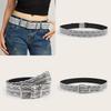 Simple Lace Flower And Element Design Casual Waist Belt For Fashion Women