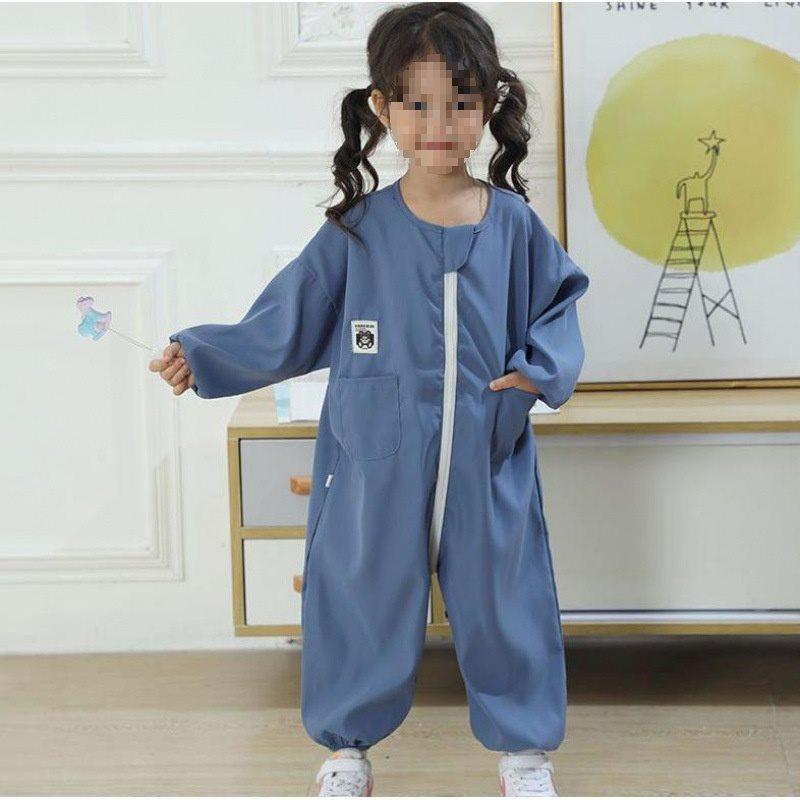 

Infant Anti-Dirt Crawling Onesie - Pure Cotton Climbing Suit for Boys and Girls Size 80 (Height 70cm-75cm)