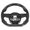 Carbon Fiber Steering Wheel Nappa Perforated Leather Fit for B8.5 RS3 RS4 RS5 RS6 RS7 20132016