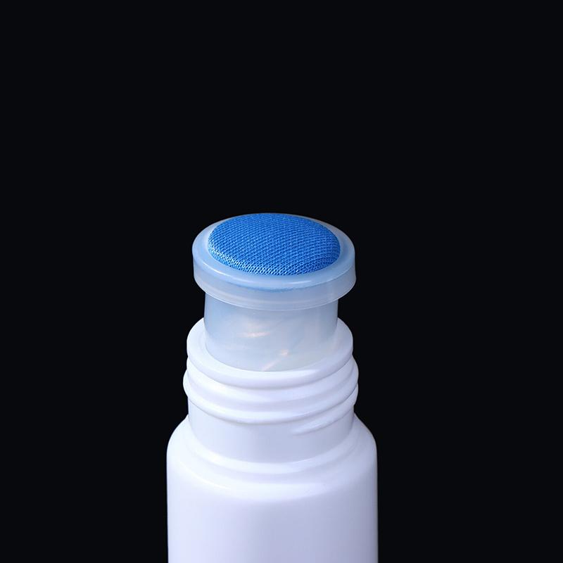 20ml Doplňovatelný Aplikátor s Houbičkovou Hlavicí Plastové Prázdné Lahvičky na Léky Pro Růst Vlasů Antipruritický Roztok pro Lokální Aplikaci Plnění Liniment Tekutina