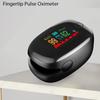 LK87 Fingertip Pulse Oximeter: Heart Rate & Oxygen Monitor, Black Gem