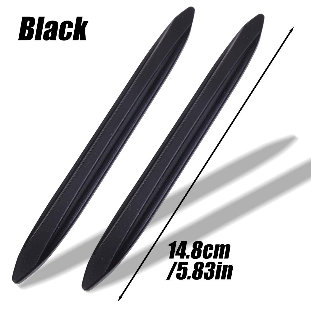 2 Stück Autotür Kollisionsschutzleisten Fahrzeug Stoßstangenkante Kratzschutz Silikon Wasserdicht Selbstklebend Autoaufkleber