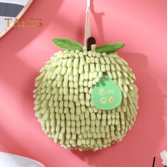 Chenille-Handtuch mit Aufhängeschlaufe, stark wasserabsorbierend, weiche, superfeine Fasern, verdickter Lappen, schmutzabweisend, wiederverwendbar, für die Reinigung von Küche und Bad