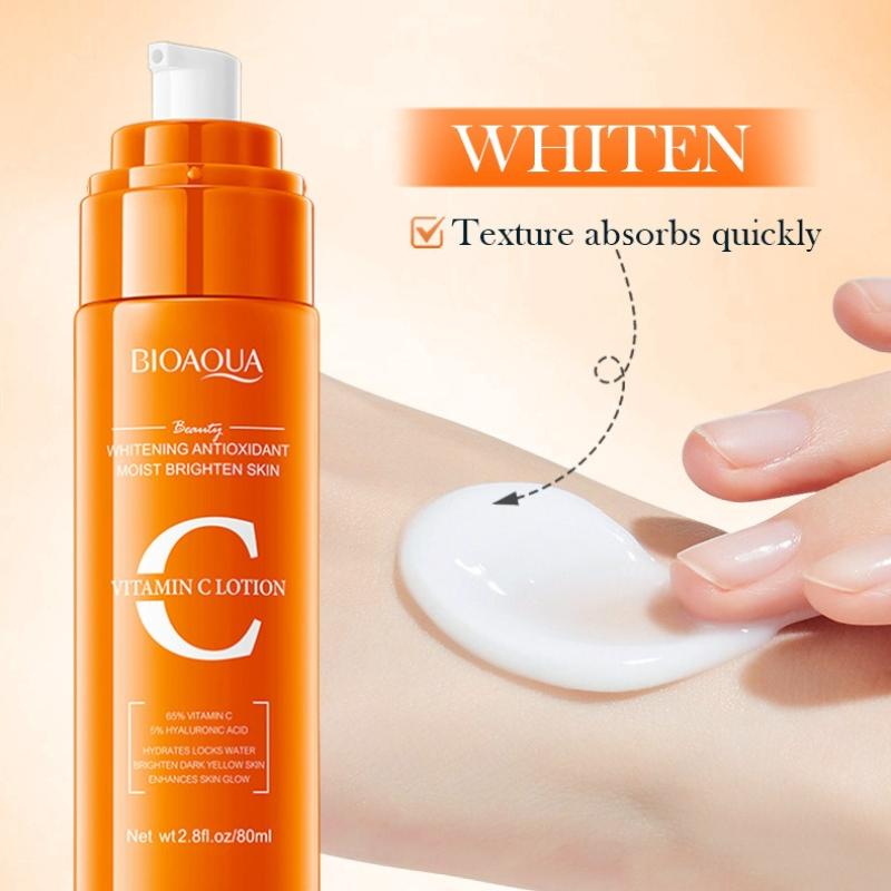 Vitamin C Lotion 80ml BIOAQUA Antioxidant Hydrating Serum Lotion