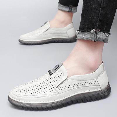 Bestverkopend Merk Heren Echte Leren Schoenen Dikke Zool Heren Business Casual Schoenen Modieuze Heren Buitensportschoenen