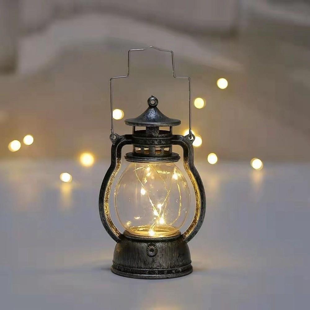 Battery Powered Party Props Kids Toy Led Candle Light Small Oil Lamp Halloween Decor Halloween Lamp