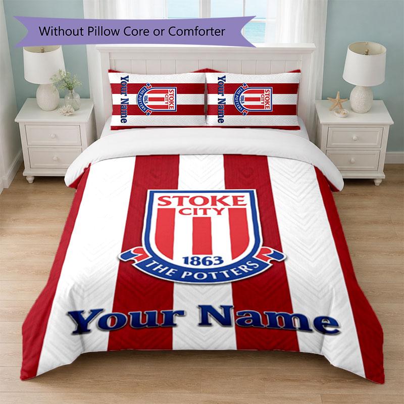 Stoke City FC Personalizēts Vārds Teksts