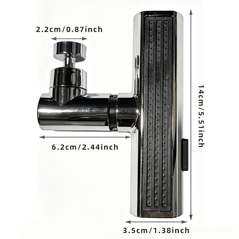 Three Function Faucet Aerator Universal Water Saving Nozzle For Kitchen Bathroom