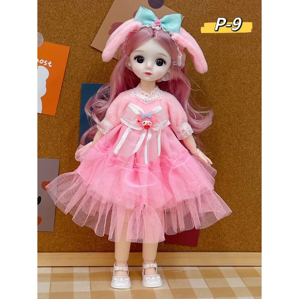 

12 дюймов 30 см BJD Аниме Кукла Дети Девочки 4-16 лет Аксессуары для кукольного домика Юбка Шляпа Головной убор С одеждой Наряжать DIY Игрушки 30 cm