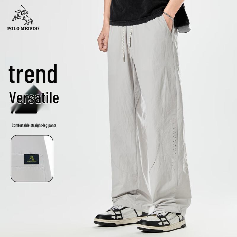 POLOMEISDO Men s Spring Summer Straight-Leg Sport Casual Pants L